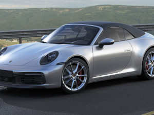 porsche 911 992 cabriolet 2019 3D 模型