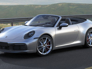 porsche 911 992 cabriolet 2019 3D 模型