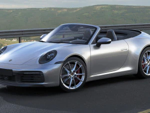porsche 911 992 cabriolet 2019 3D Model