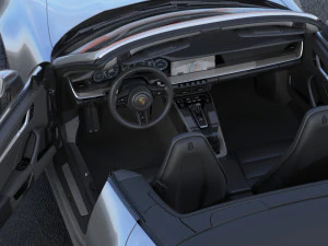 porsche 911 992 cabriolet 2019 3D Model