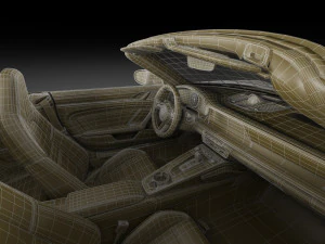 porsche 911 992 cabriolet 2019 3D Model