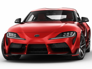 toyota supra 2020 with interior 3D मॉडल