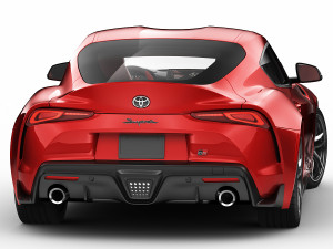 toyota supra 2020 with interior 3D मॉडल