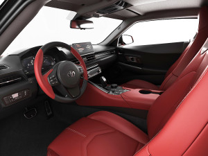 toyota supra 2020 with interior 3D मॉडल