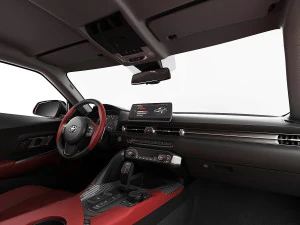 toyota supra 2020 with interior 3D Model