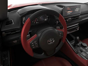 toyota supra 2020 with interior 3D Model