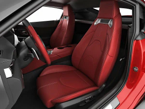 toyota supra 2020 with interior 3D Model