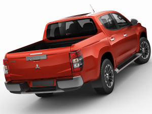 mitsubishi l200 triton 2020 double cab Model 3D