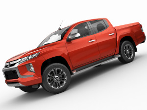 mitsubishi l200 triton 2020 double cab Model 3D