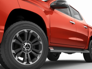 mitsubishi l200 triton 2020 double cab Model 3D