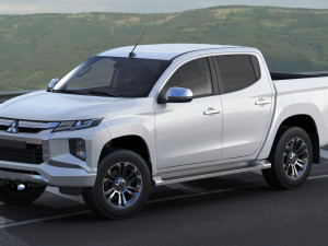 mitsubishi l200 triton 2020 double cab Model 3D
