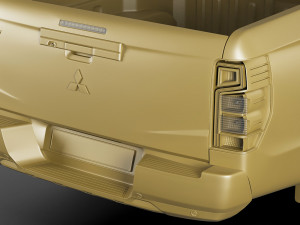 mitsubishi l200 triton 2020 double cab Model 3D