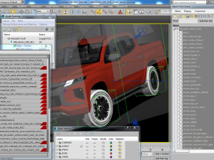 mitsubishi l200 triton 2020 double cab Model 3D