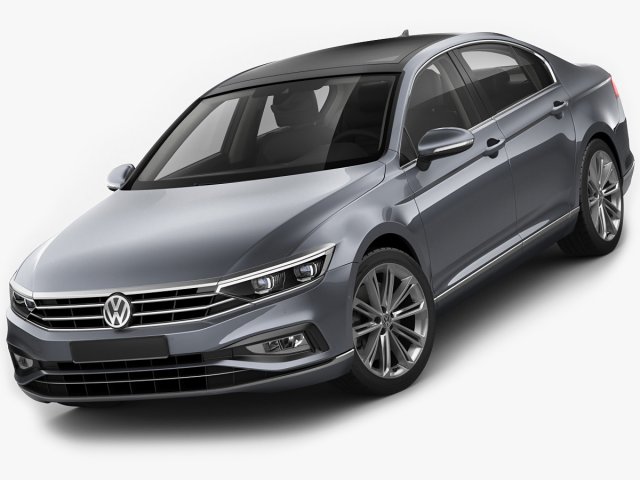 vw passat 2020 3D 模型 .c4d .max .obj .3ds .fbx .stl .blend 