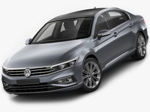 vw passat 2020 Modèle 3D