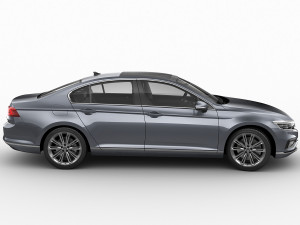 vw passat 2020 3D 模型