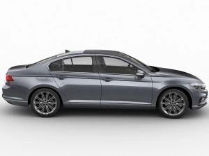 vw passat 2020 3D Model