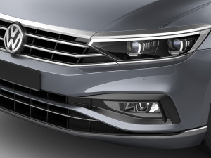 vw passat 2020 3D 模型