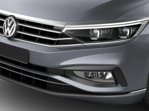 vw passat 2020 3D Model