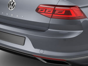 vw passat 2020 3D 模型