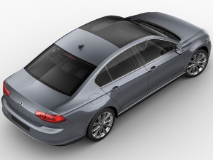 vw passat 2020 3D 模型