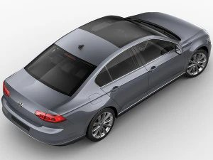 vw passat 2020 3D Model