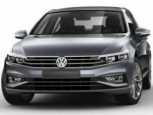 vw passat 2020 3D Model