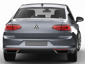 vw passat 2020 3D Model