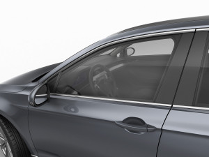 vw passat 2020 3D 模型