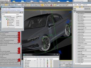 vw passat 2020 3D 模型