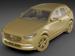 mazda cx-30 3D Model