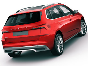 skoda kamiq 2020 3D Model