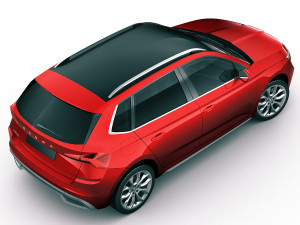 skoda kamiq 2020 3D Model