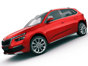 skoda kamiq 2020 3D Model