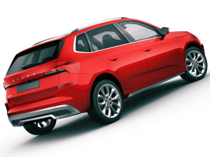 skoda kamiq 2020 3D Model