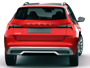 skoda kamiq 2020 3D Model