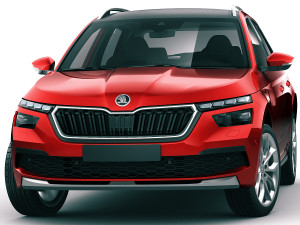 skoda kamiq 2020 3D Model