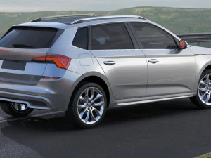 skoda kamiq 2020 3D Model