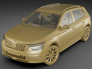 skoda kamiq 2020 3D Model