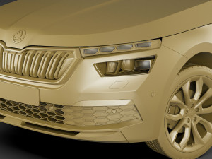 skoda kamiq 2020 3D Model