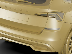 skoda kamiq 2020 3D Model