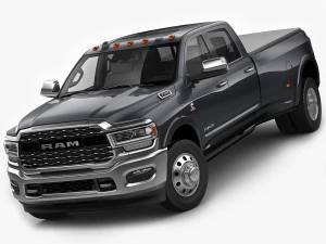 ram 3500 hd limitada duplamente 2019 Modelo 3D