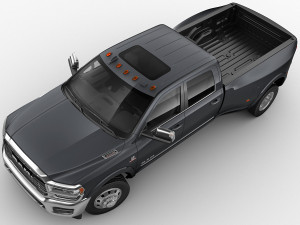 ram 3500 hd limited dually 2019 3D 模型