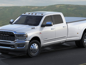 ram 3500 hd limited dually 2019 3D 模型