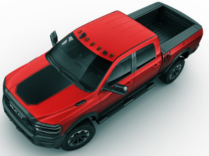 ram power wagon 2019 3D Модель