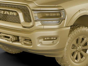 ram power wagon 2019 3D Model