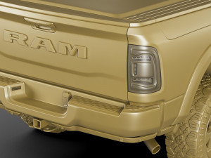 ram power wagon 2019 3D Модель