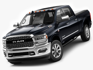 ram 2500 hd limited 2019 3D मॉडल