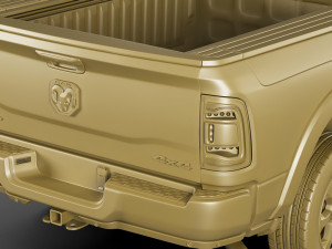 ram 2500 hd limited 2019 Modèle 3D