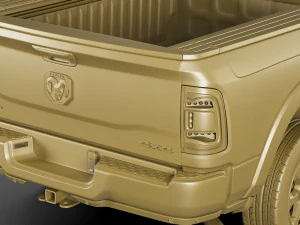 ram 2500 hd limited 2019 3D Model